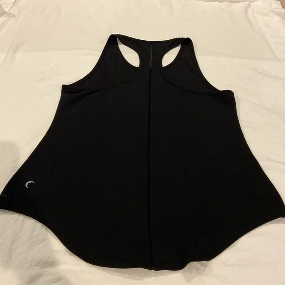 - ZYIA Active Effortless Mesh Tank Top Racerback in Black Size xl - Picture 4 of 7